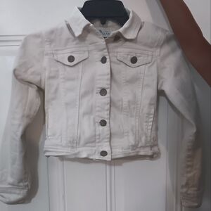Old Navy White Denim Jacket